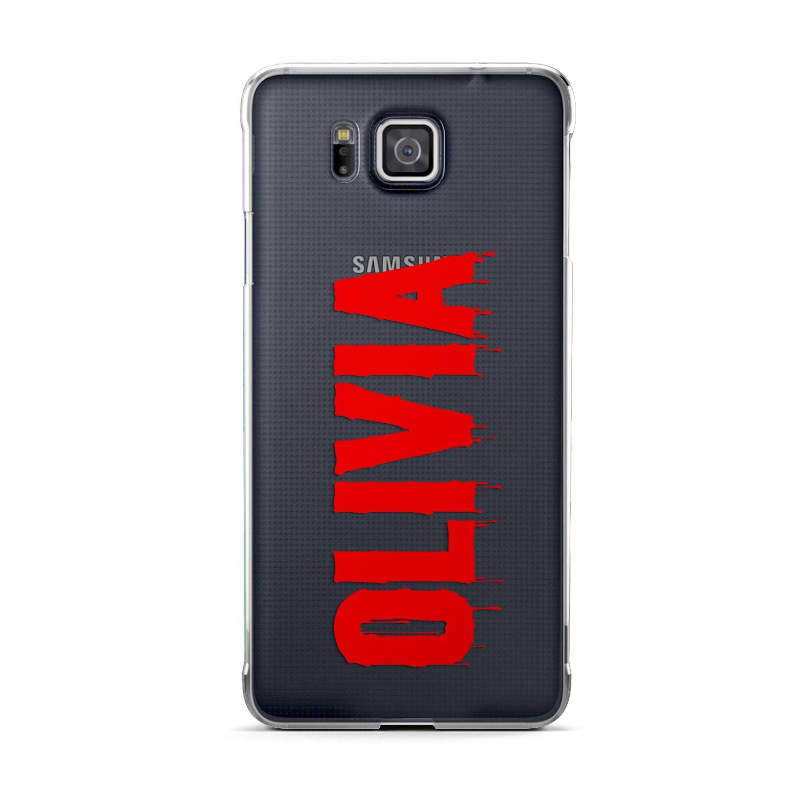 Customised Name Blood Samsung Galaxy Alpha Case