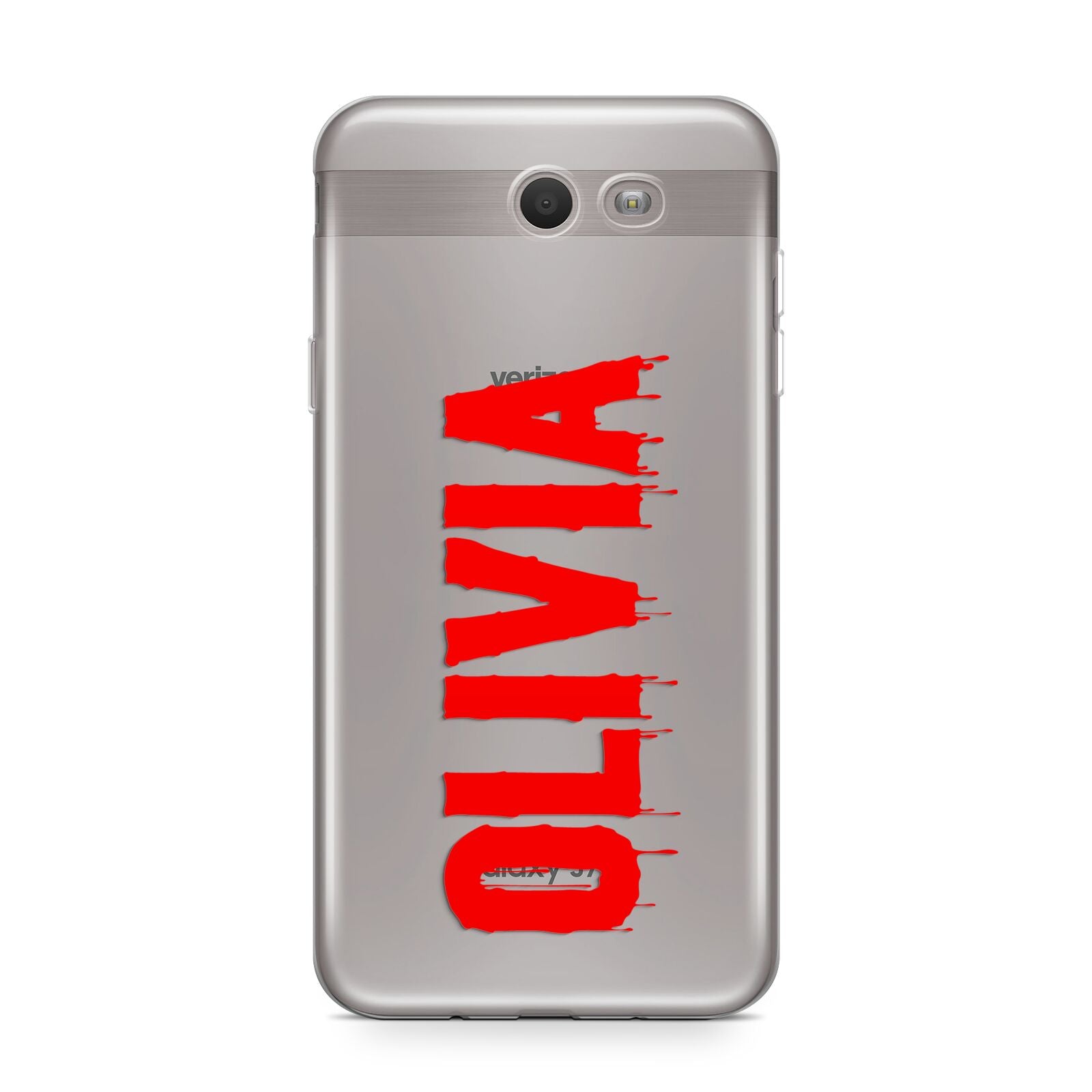 Customised Name Blood Samsung Galaxy J7 2017 Case