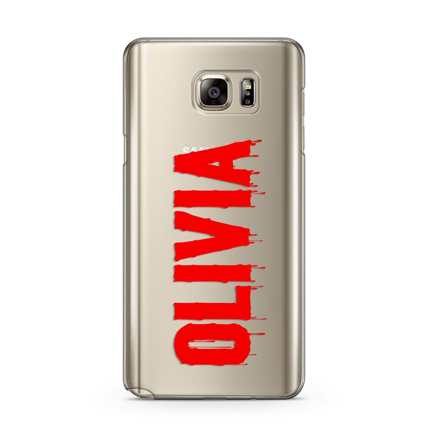 Customised Name Blood Samsung Galaxy Note 5 Case