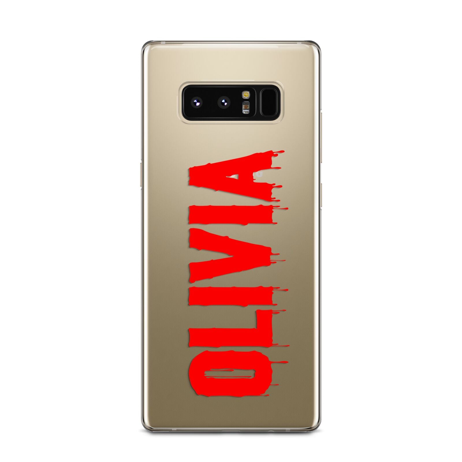 Customised Name Blood Samsung Galaxy Note 8 Case