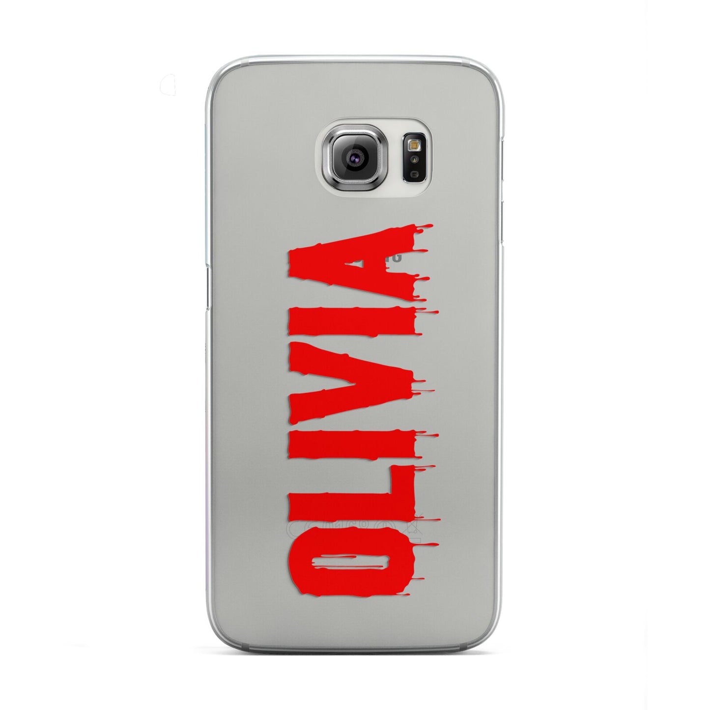 Customised Name Blood Samsung Galaxy S6 Edge Case