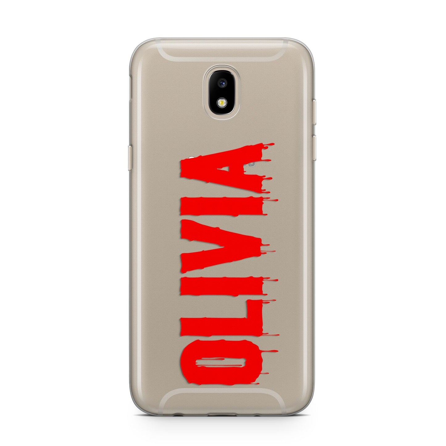 Customised Name Blood Samsung J5 2017 Case