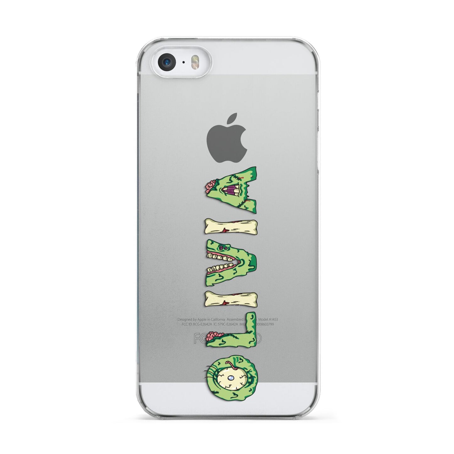 Customised Name Zombie Apple iPhone 5 Case