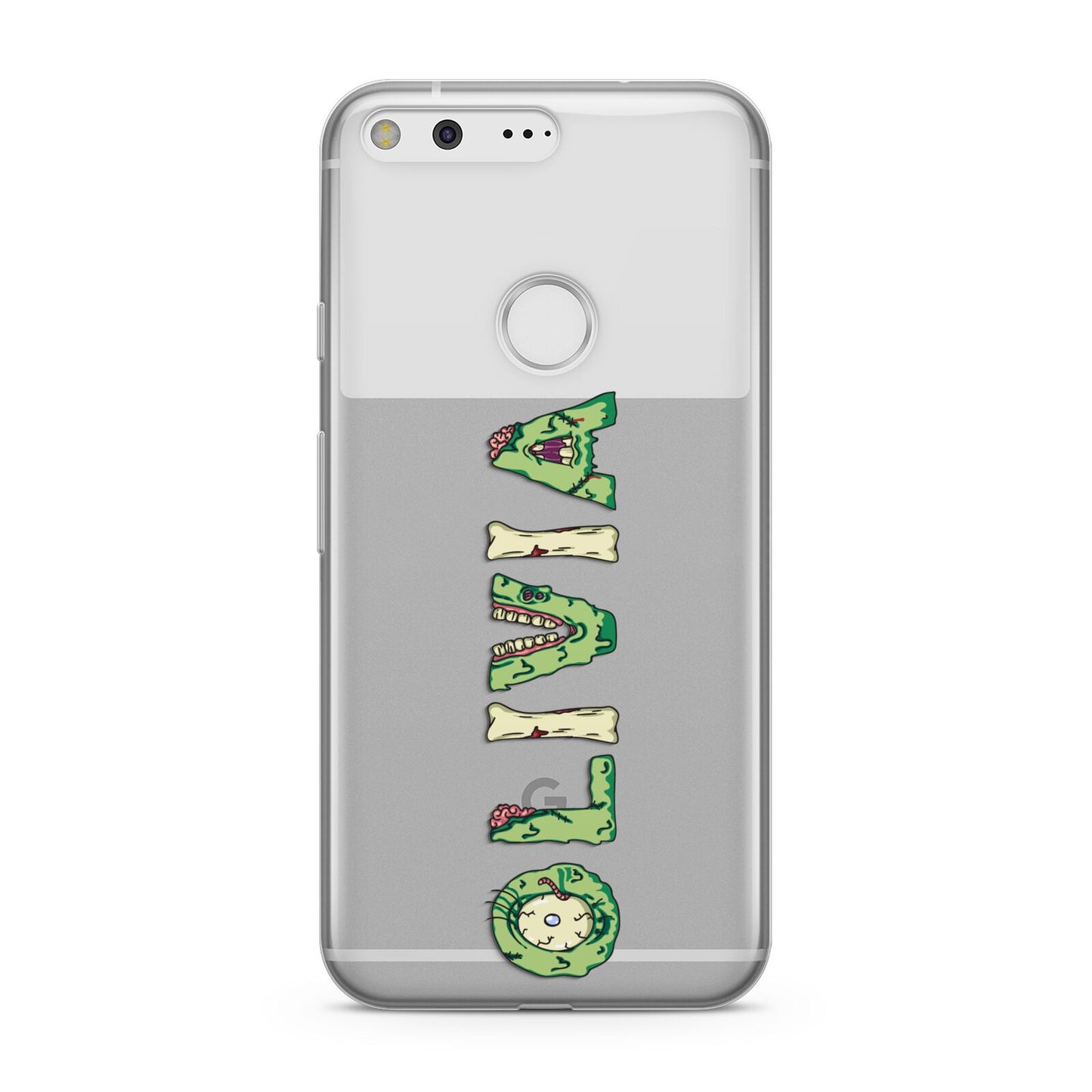 Customised Name Zombie Google Pixel Case