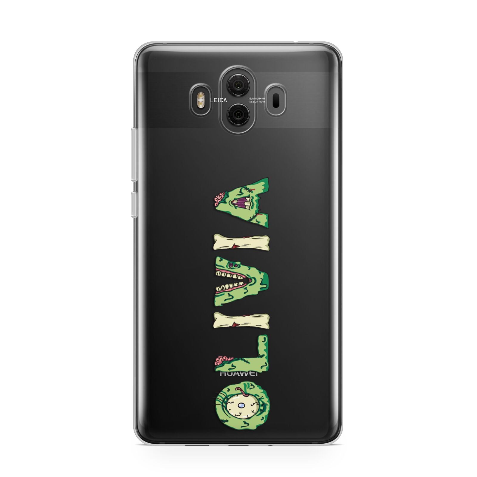 Customised Name Zombie Huawei Mate 10 Protective Phone Case