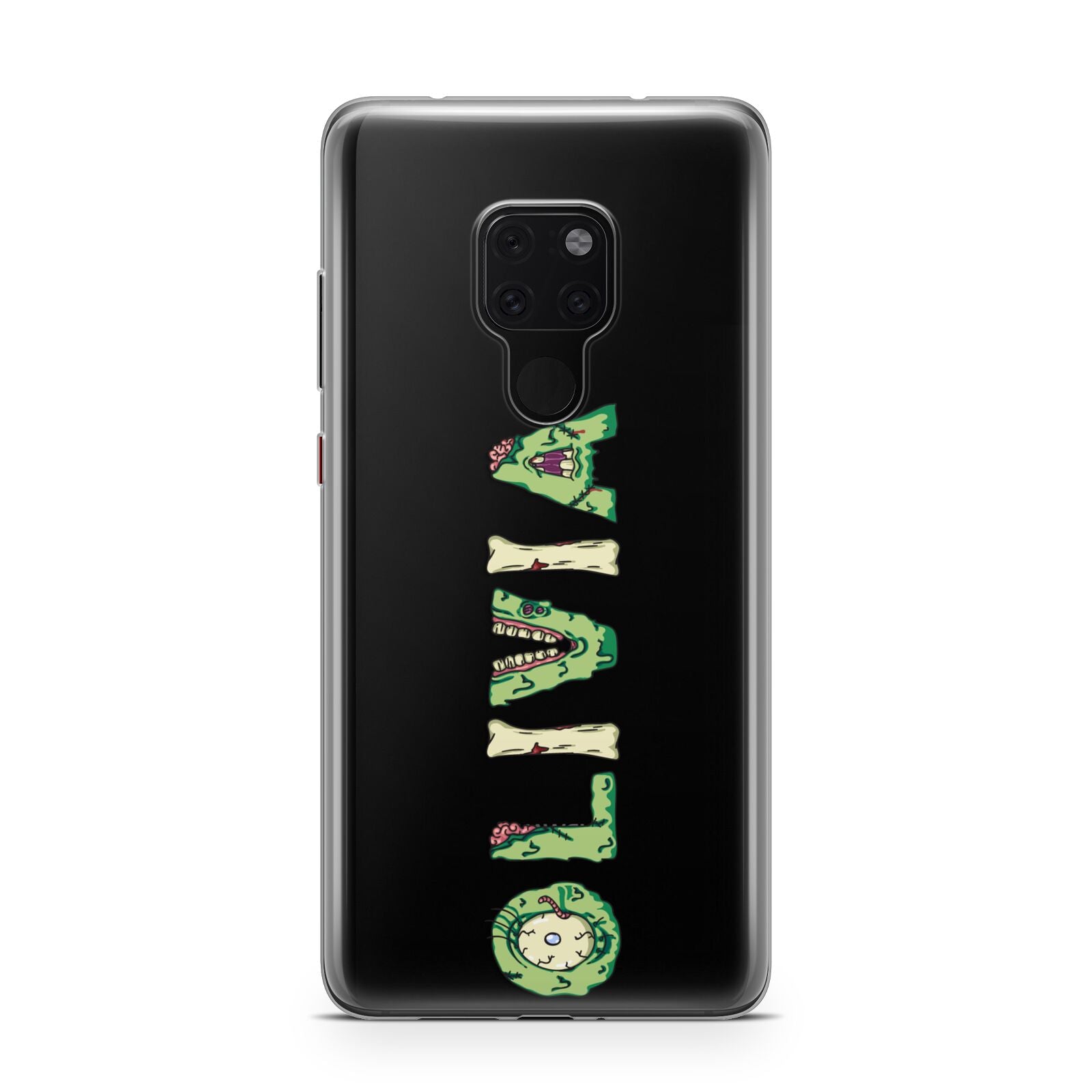 Customised Name Zombie Huawei Mate 20 Phone Case