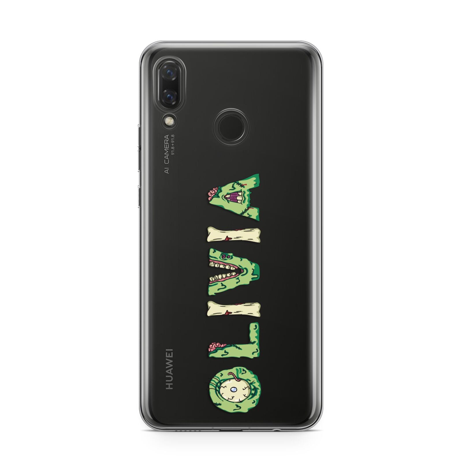 Customised Name Zombie Huawei Nova 3 Phone Case