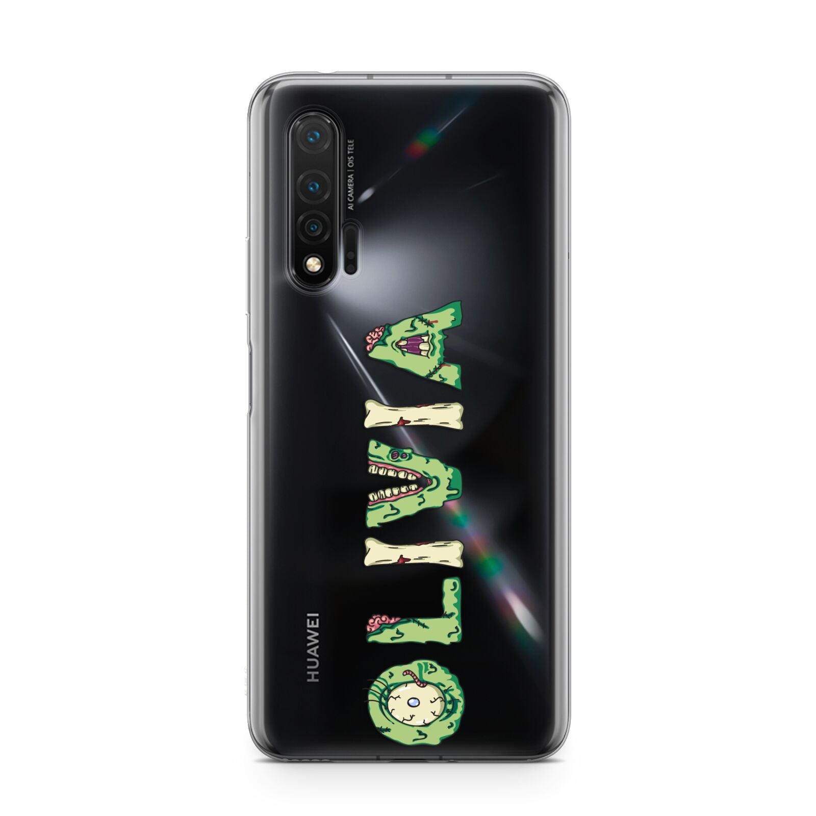 Customised Name Zombie Huawei Nova 6 Phone Case