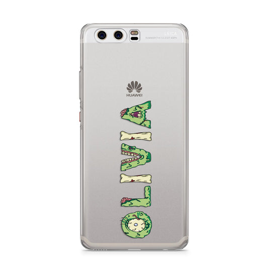 Customised Name Zombie Huawei P10 Phone Case