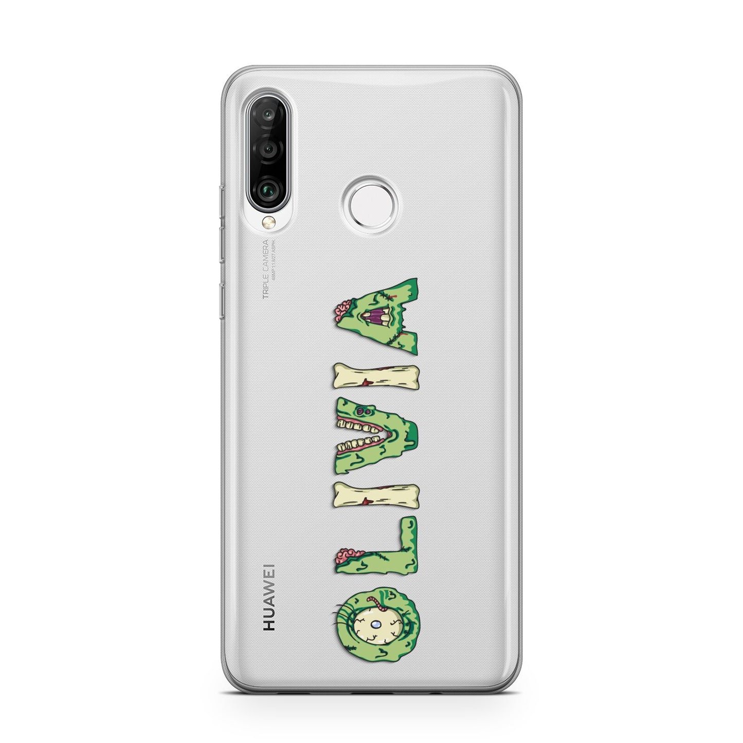 Customised Name Zombie Huawei P30 Lite Phone Case