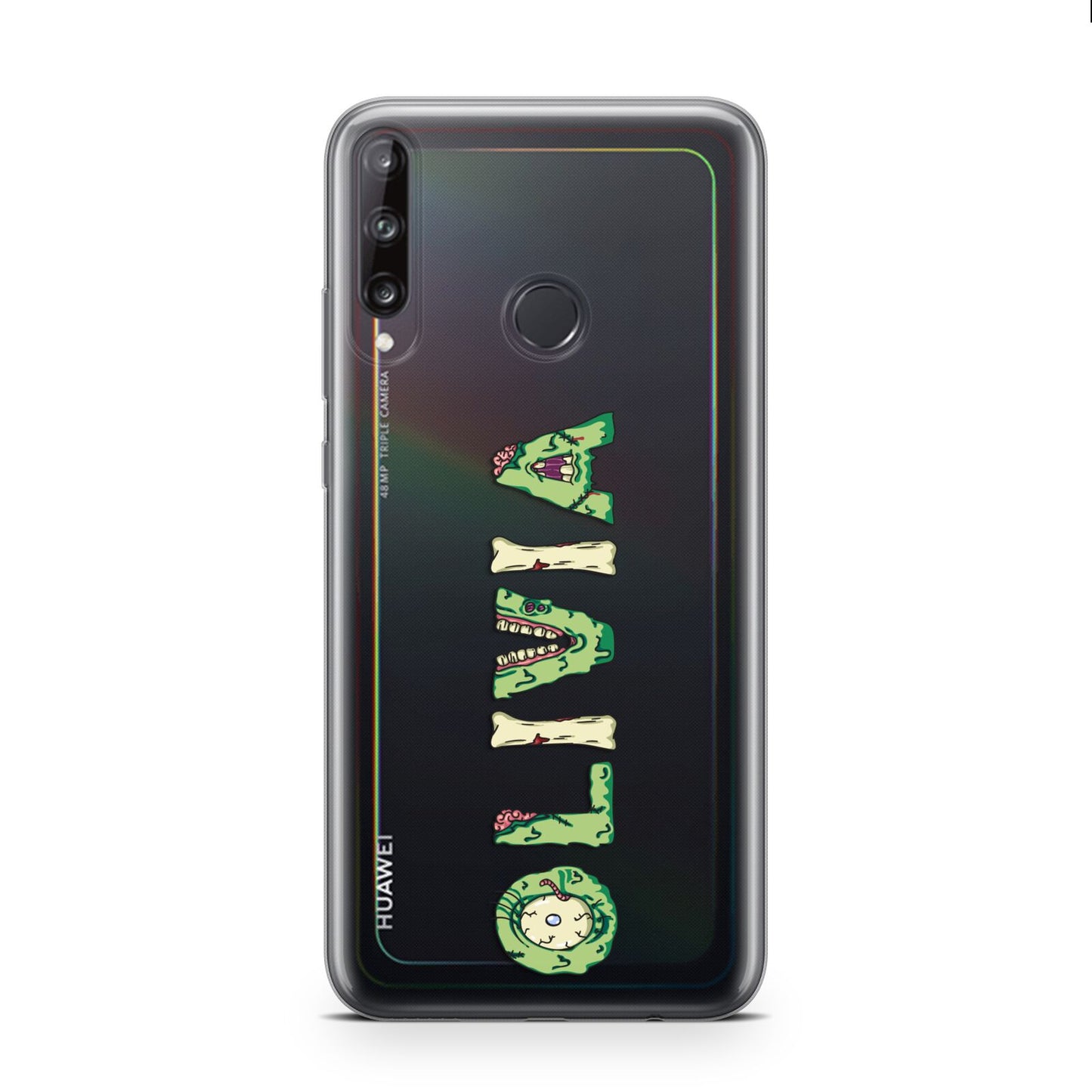 Customised Name Zombie Huawei P40 Lite E Phone Case