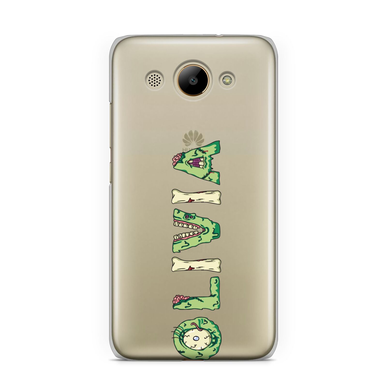 Customised Name Zombie Huawei Y3 2017