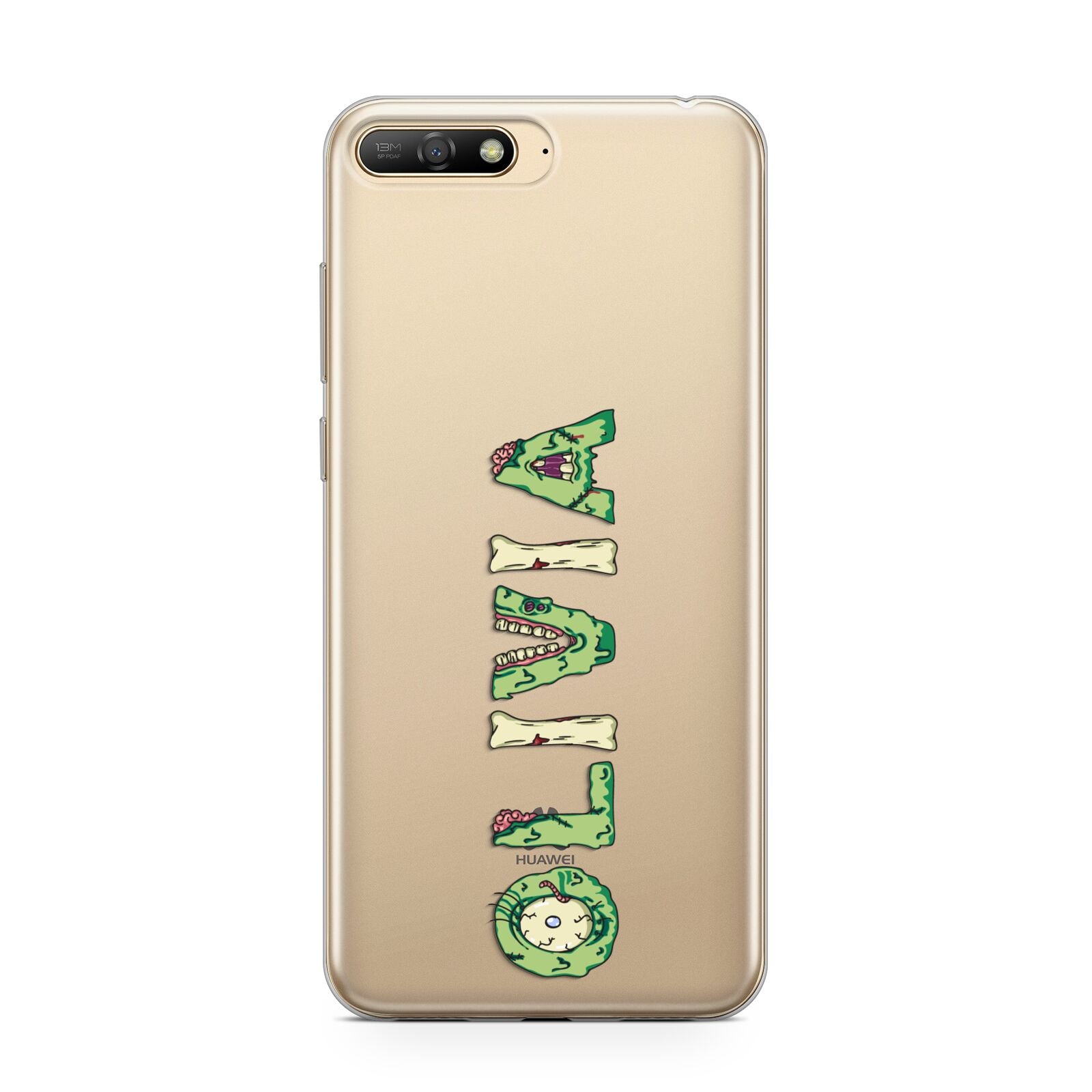 Customised Name Zombie Huawei Y6 2018