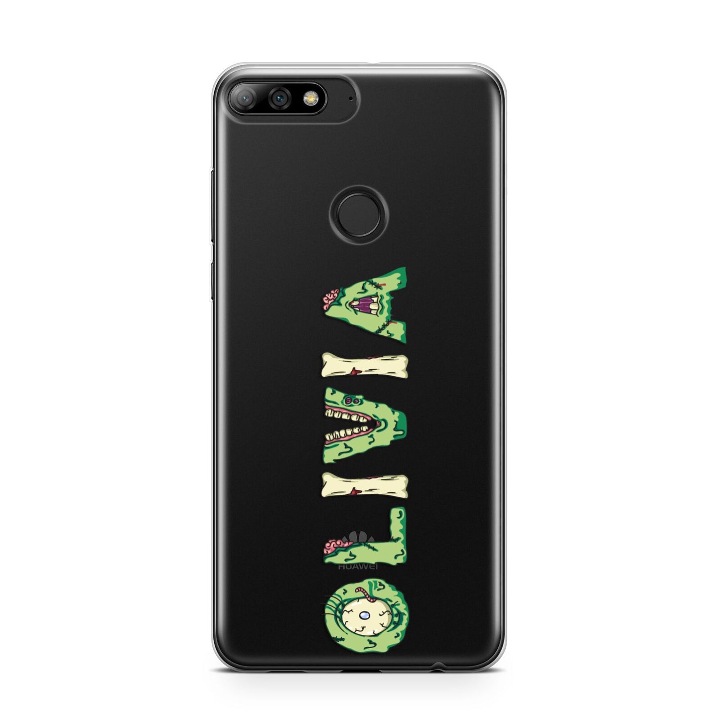 Customised Name Zombie Huawei Y7 2018