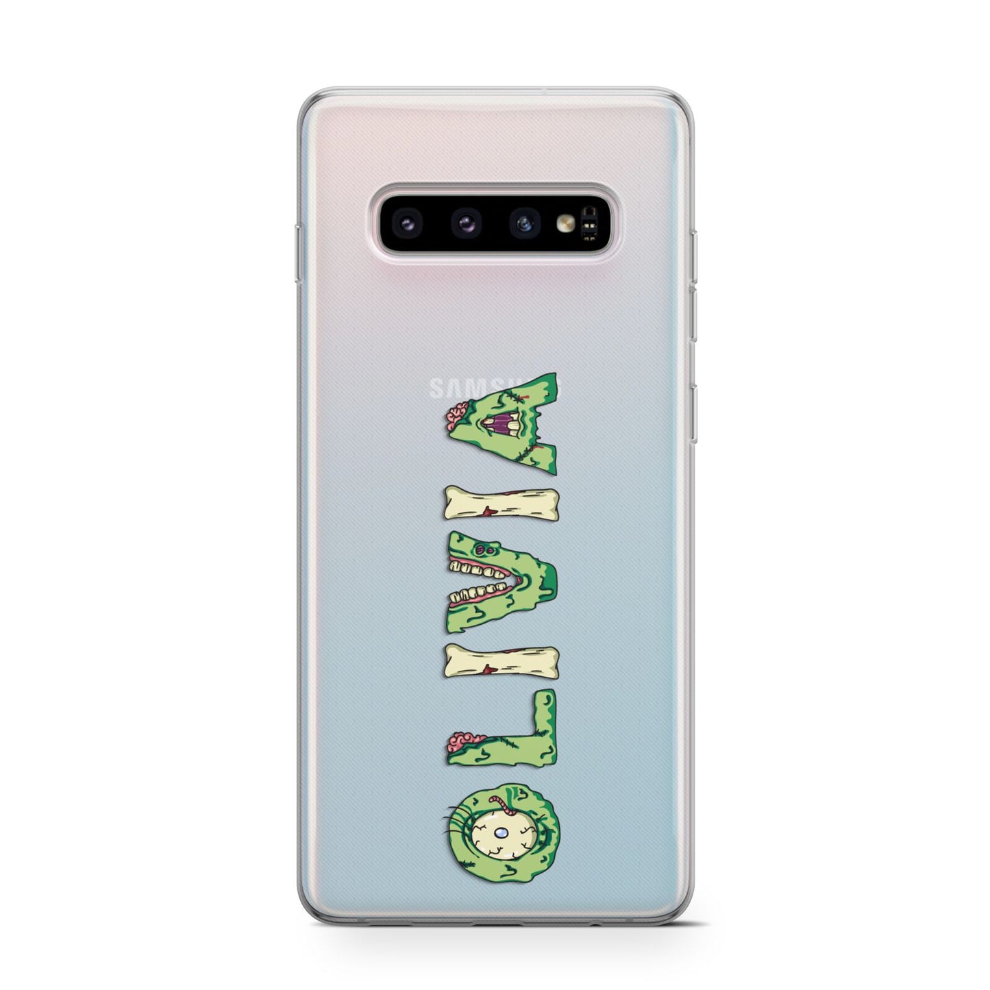 Customised Name Zombie Protective Samsung Galaxy Case