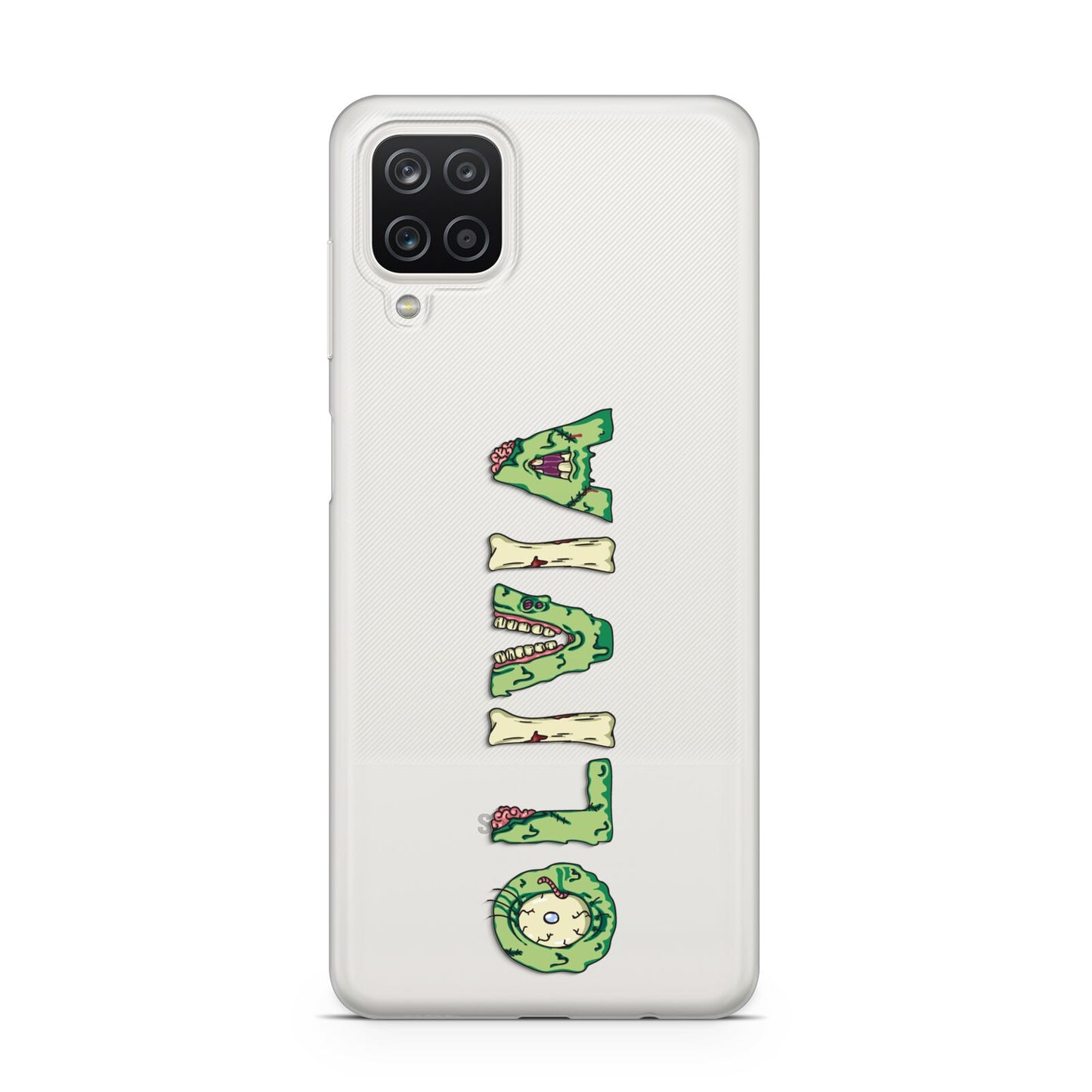 Customised Name Zombie Samsung A12 Case