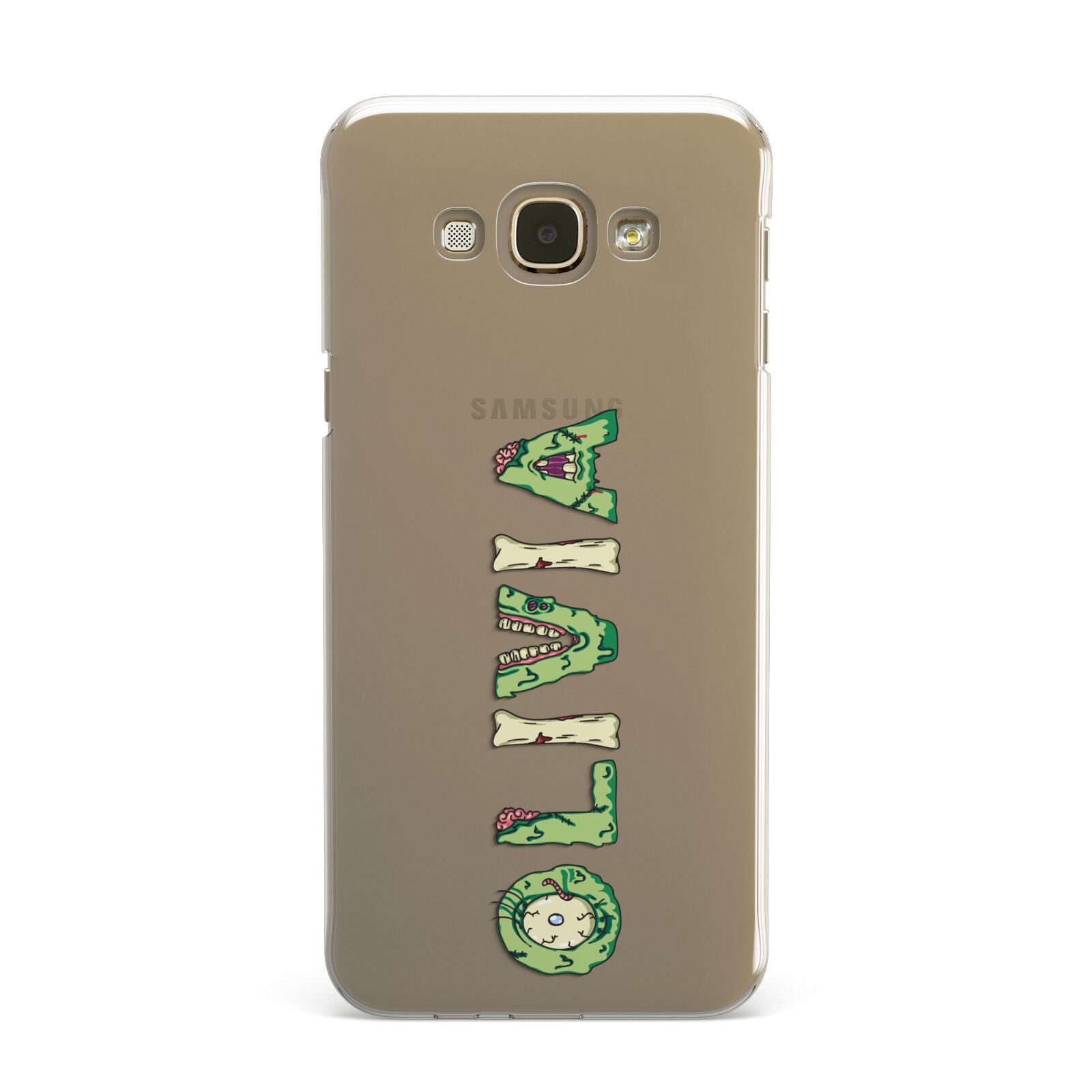 Customised Name Zombie Samsung Galaxy A8 Case