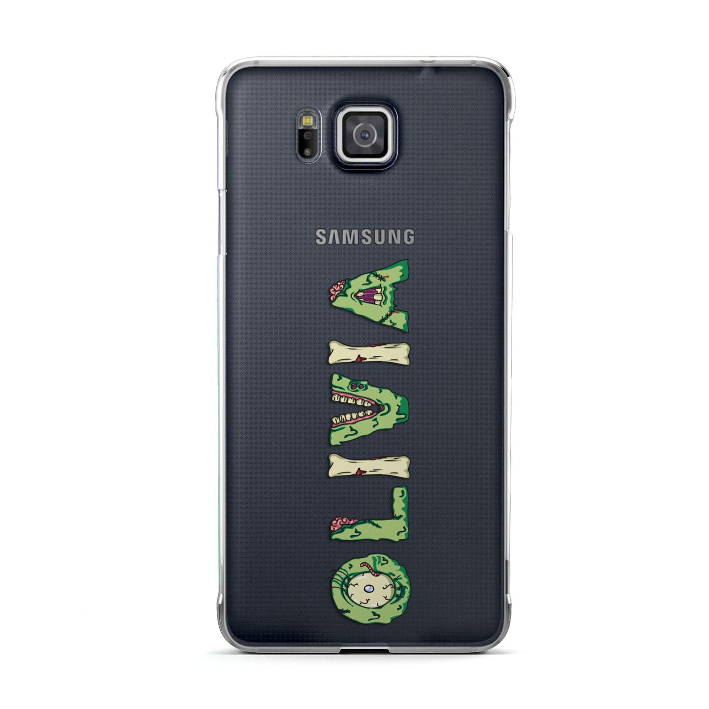 Customised Name Zombie Samsung Galaxy Alpha Case