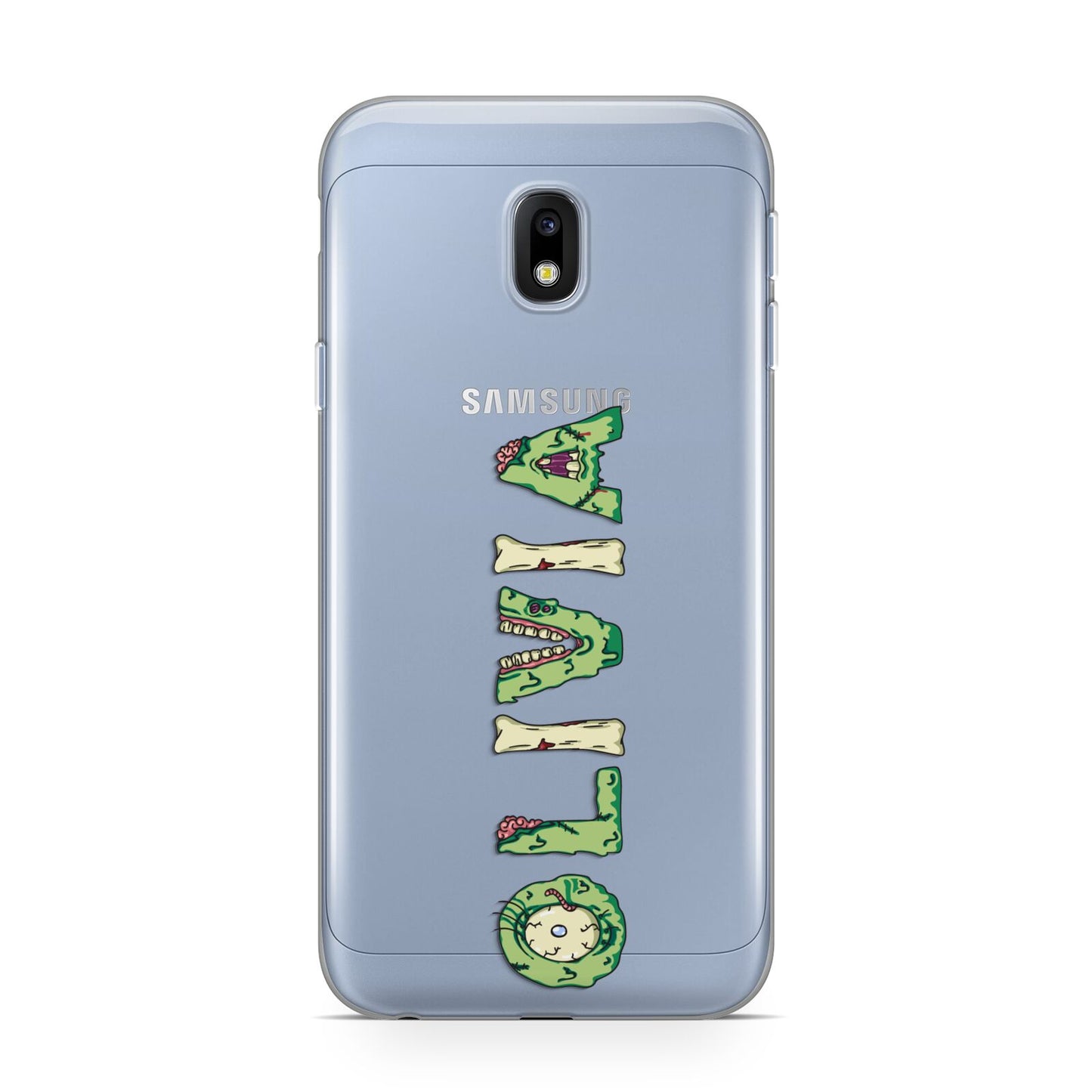 Customised Name Zombie Samsung Galaxy J3 2017 Case