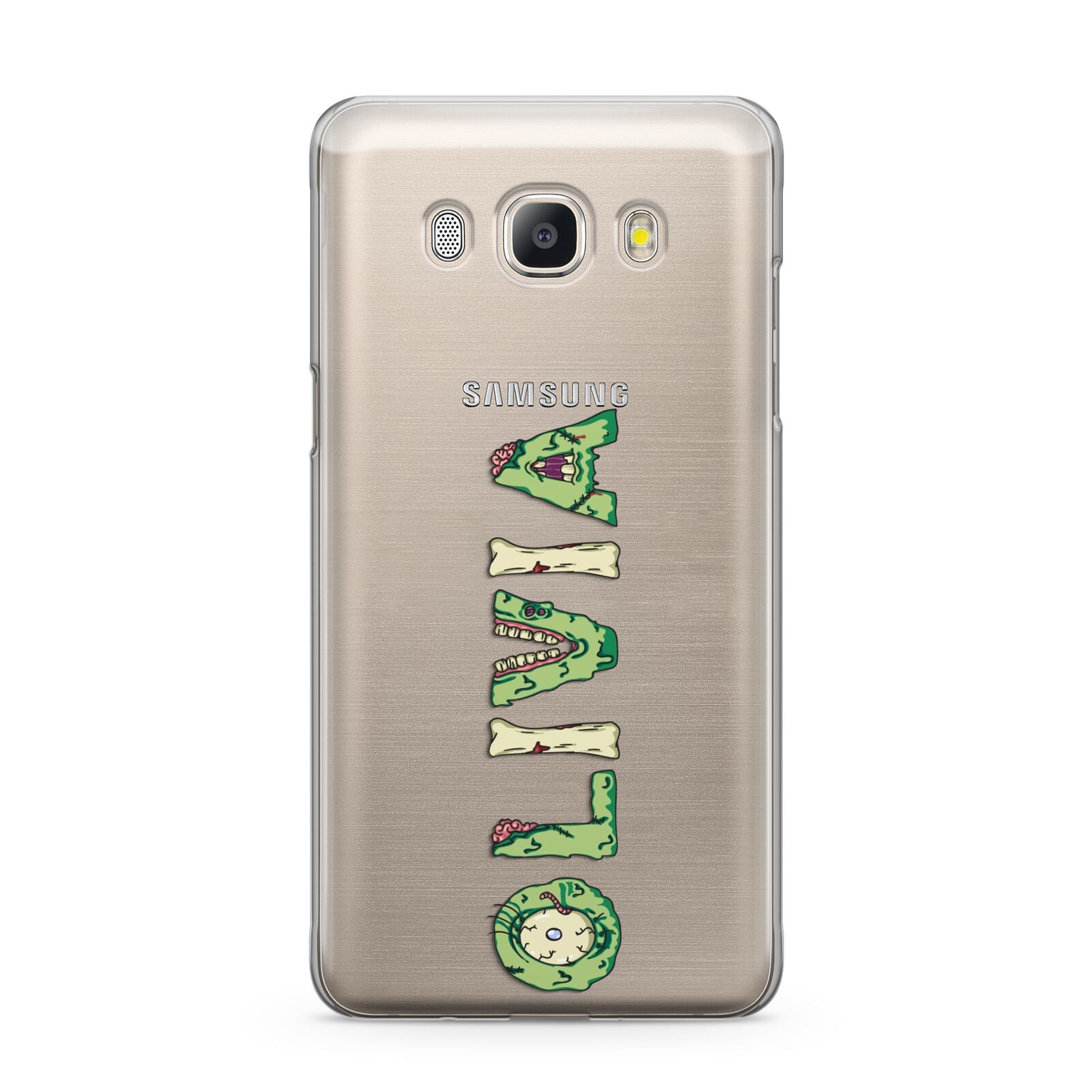 Customised Name Zombie Samsung Galaxy J5 2016 Case