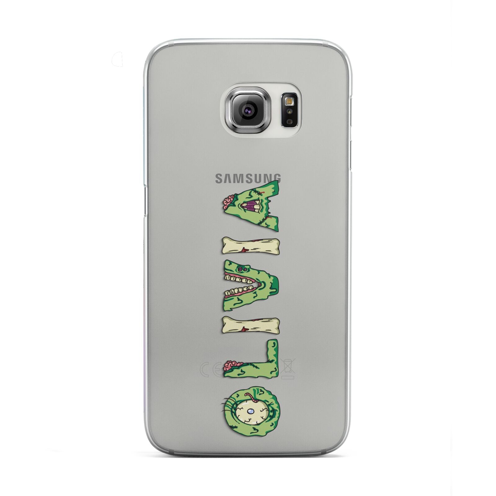 Customised Name Zombie Samsung Galaxy S6 Edge Case