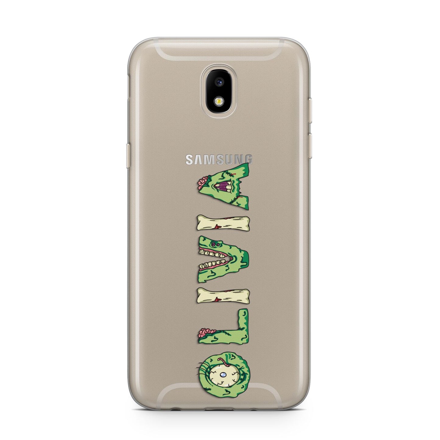 Customised Name Zombie Samsung J5 2017 Case