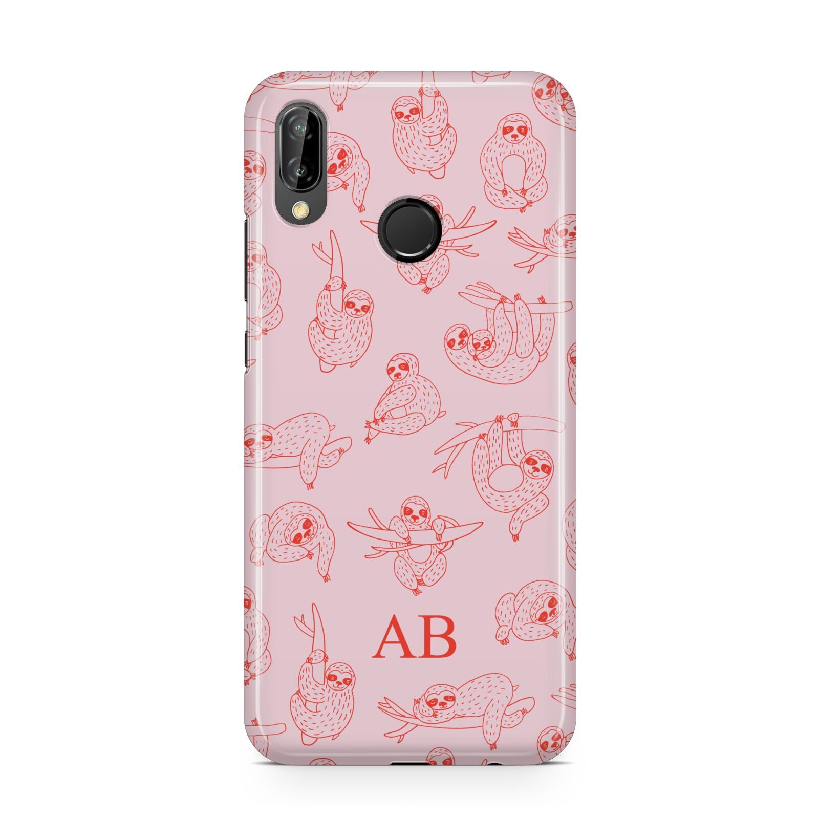 Customised Sloth Huawei P20 Lite Phone Case