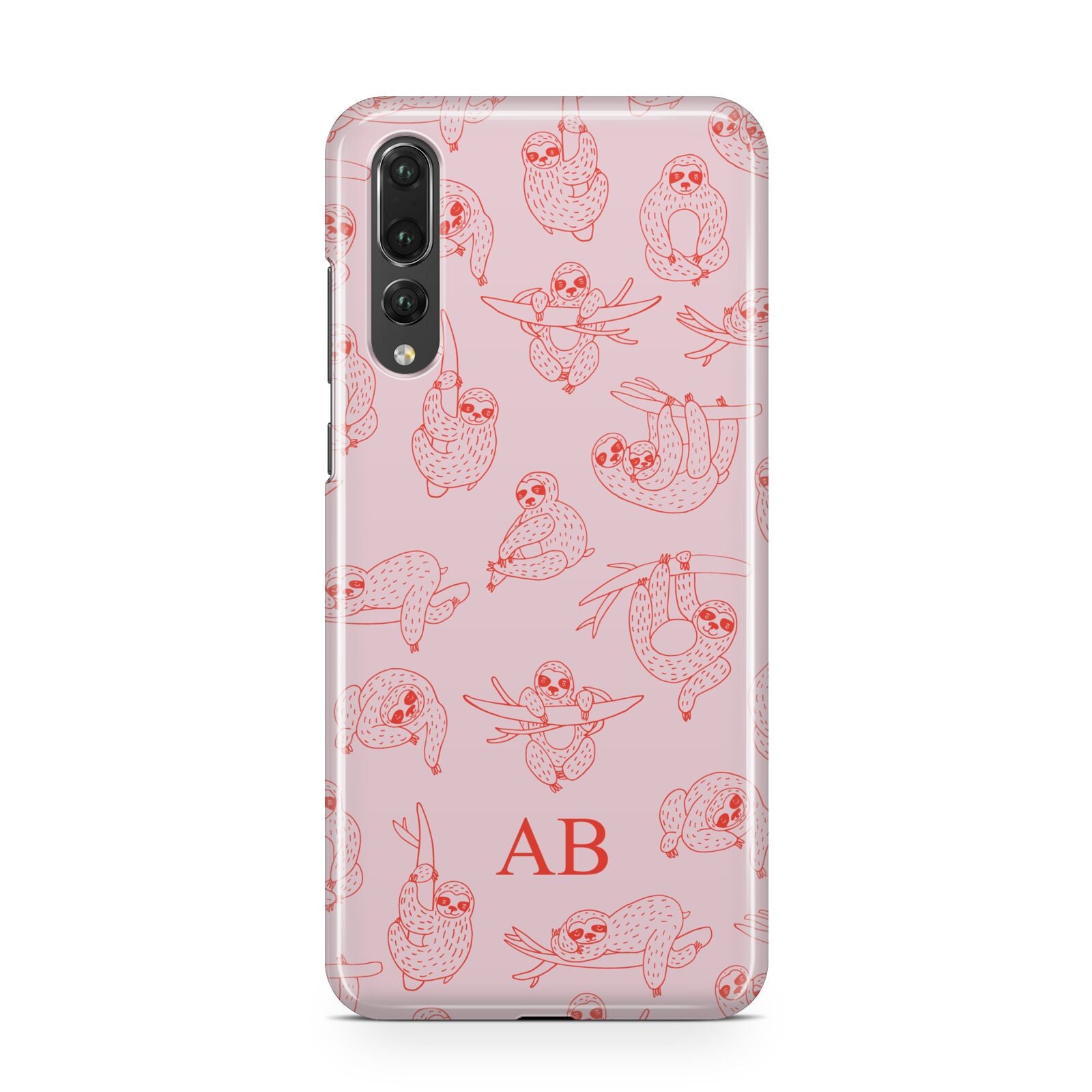 Customised Sloth Huawei P20 Pro Phone Case