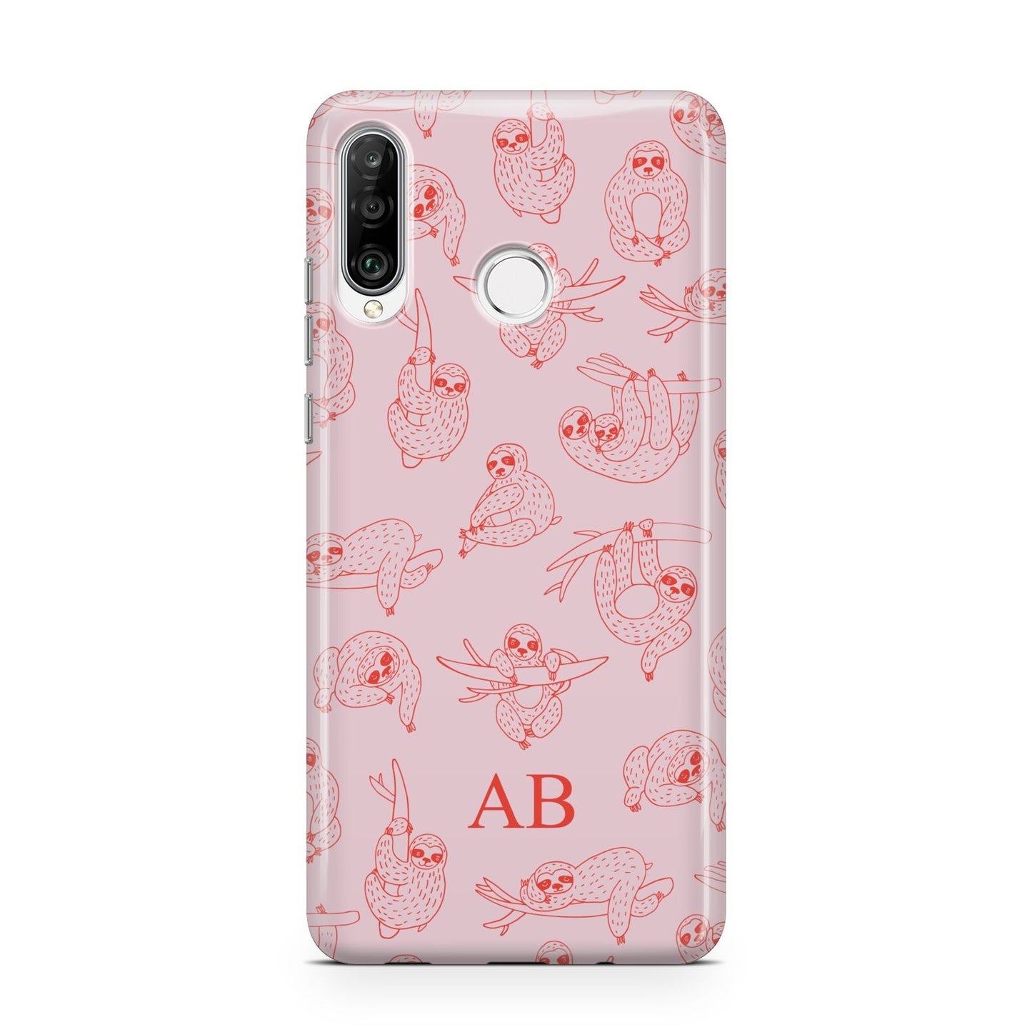 Customised Sloth Huawei P30 Lite Phone Case