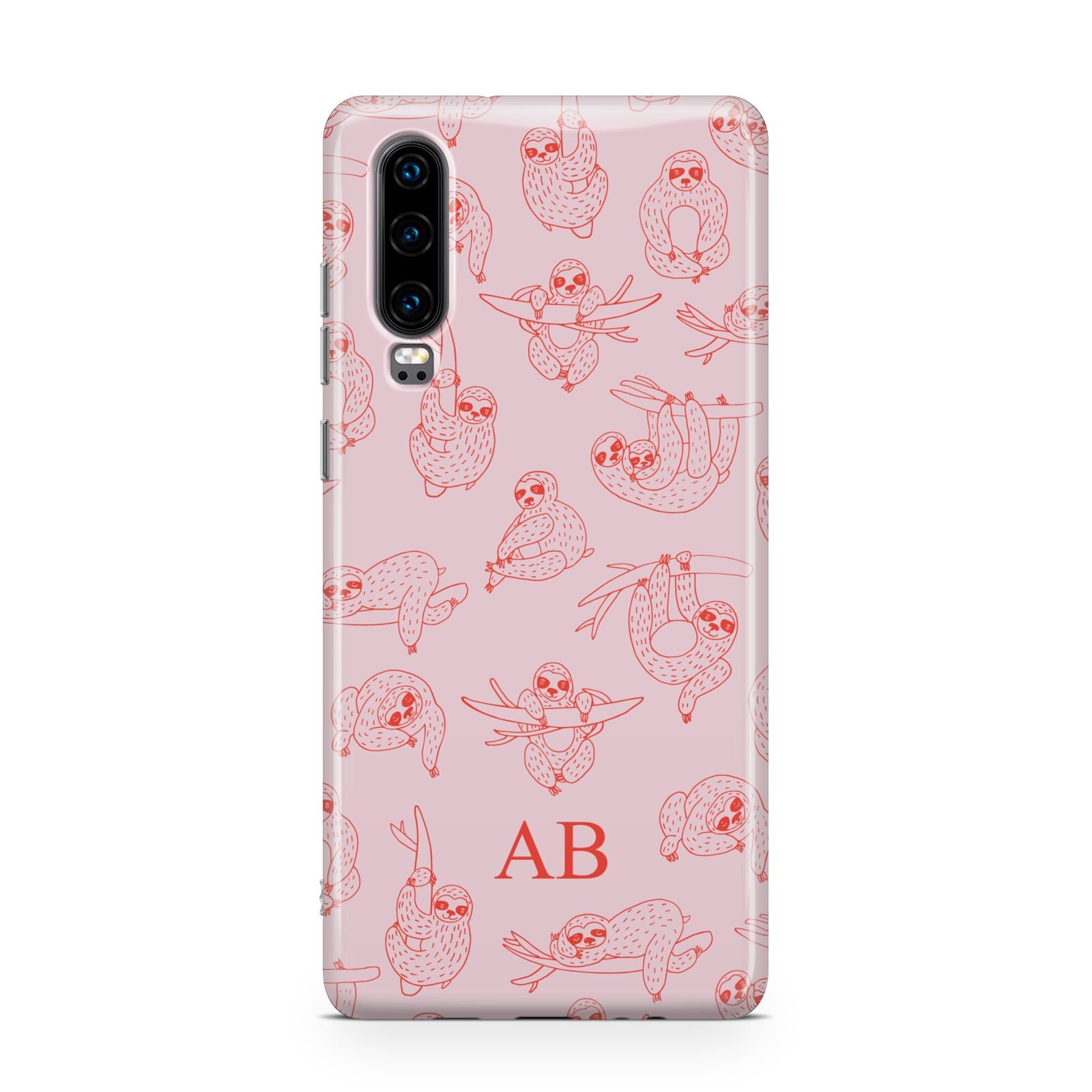 Customised Sloth Huawei P30 Phone Case