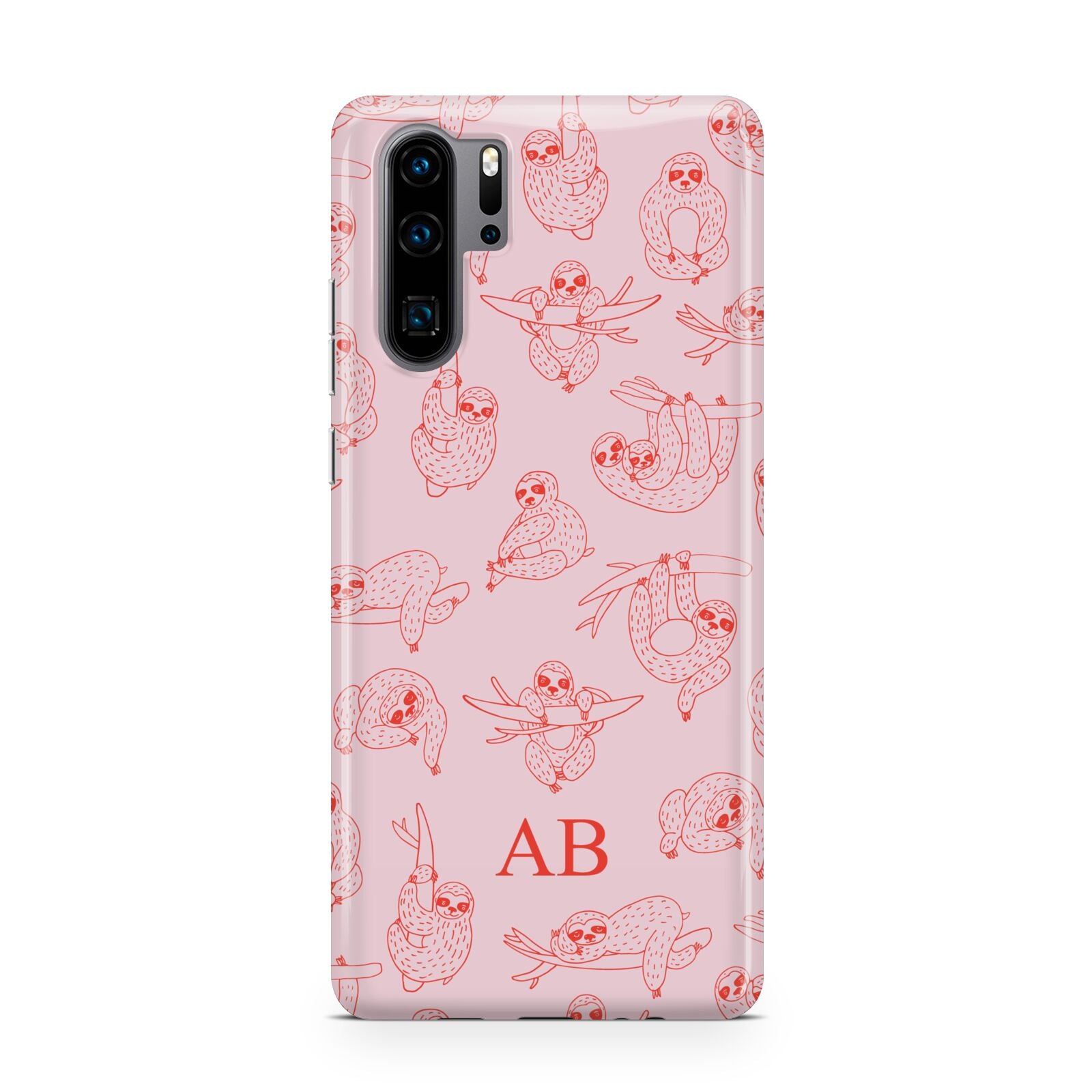 Customised Sloth Huawei P30 Pro Phone Case