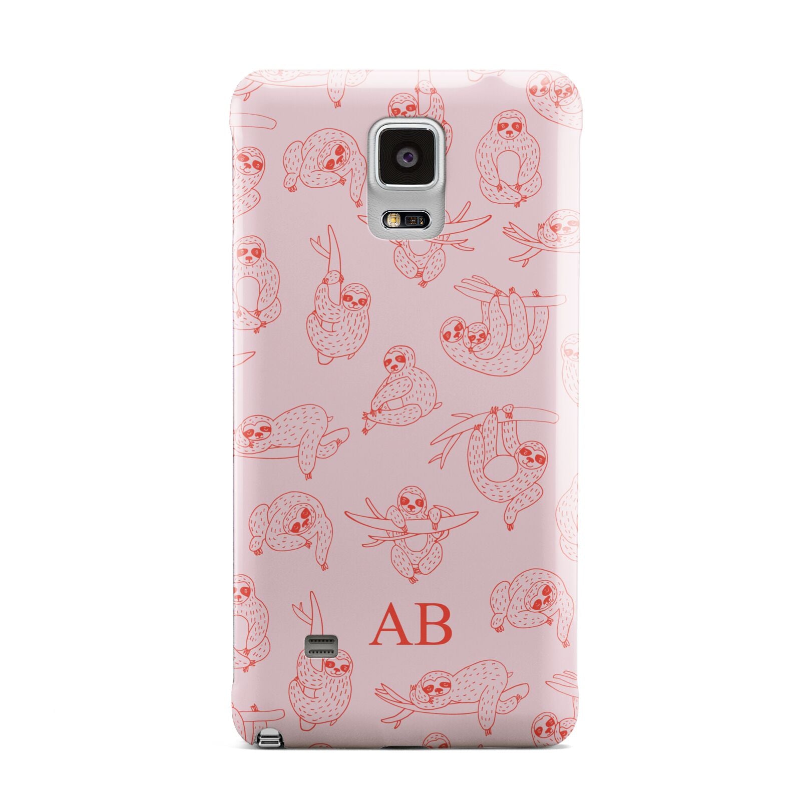 Customised Sloth Samsung Galaxy Note 4 Case