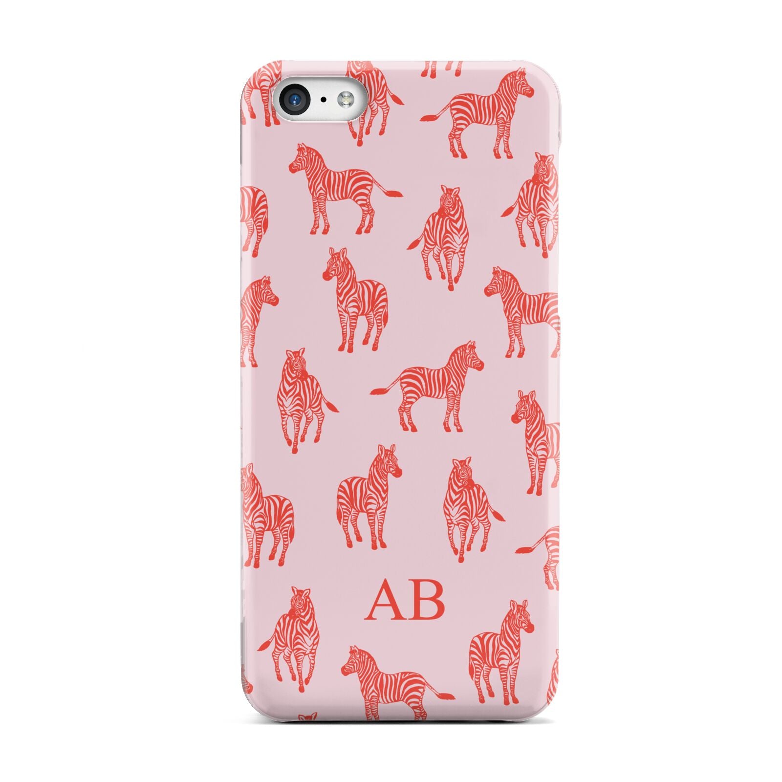 Customised Zebra Apple iPhone 5c Case