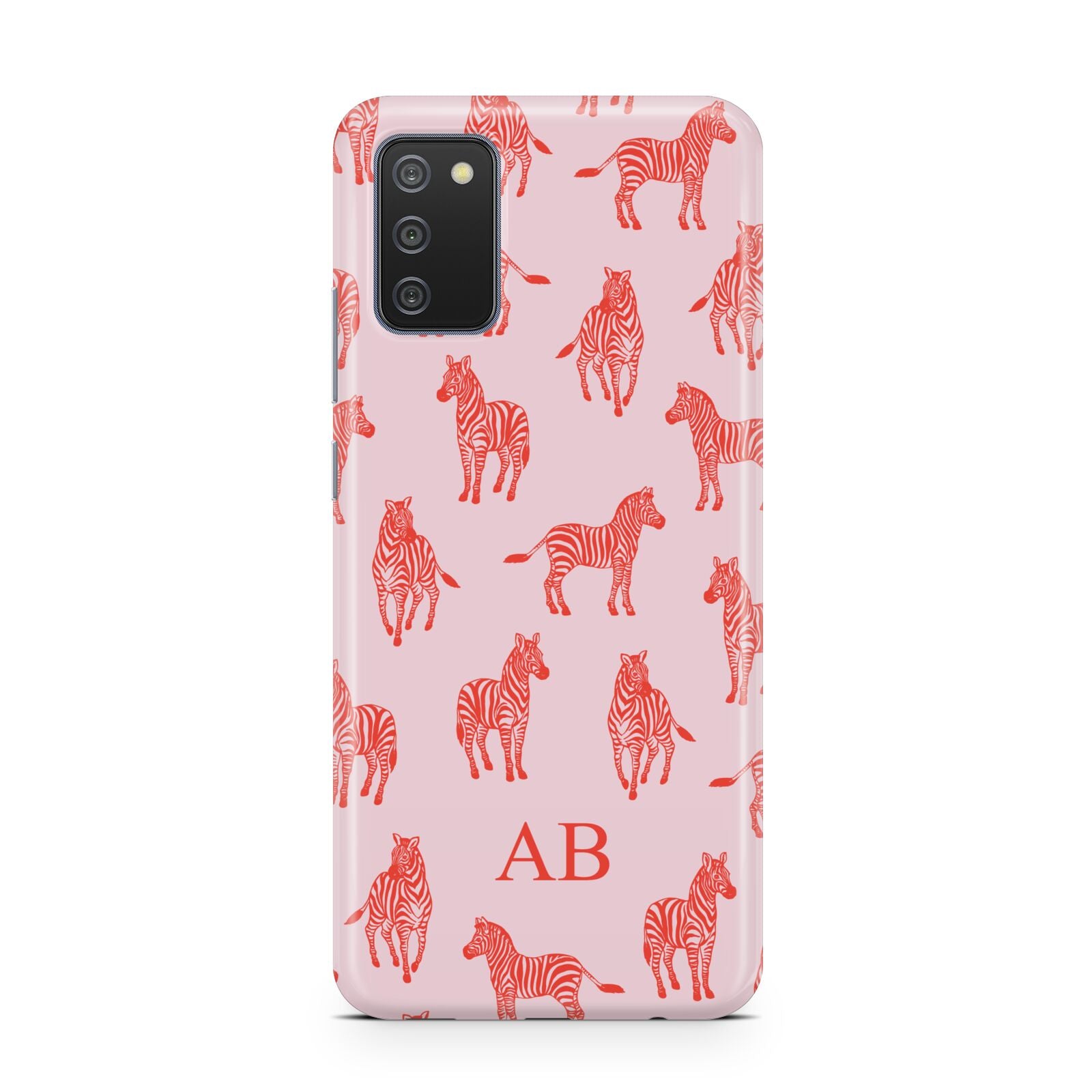 Customised Zebra Samsung A02s Case