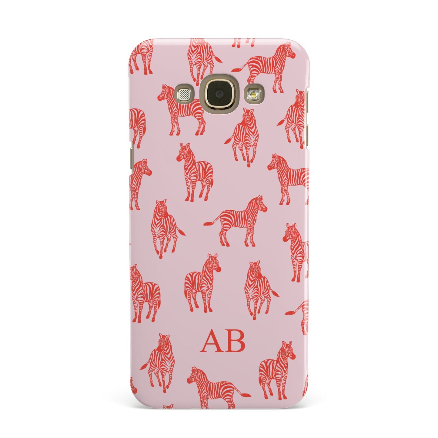 Customised Zebra Samsung Galaxy A8 Case