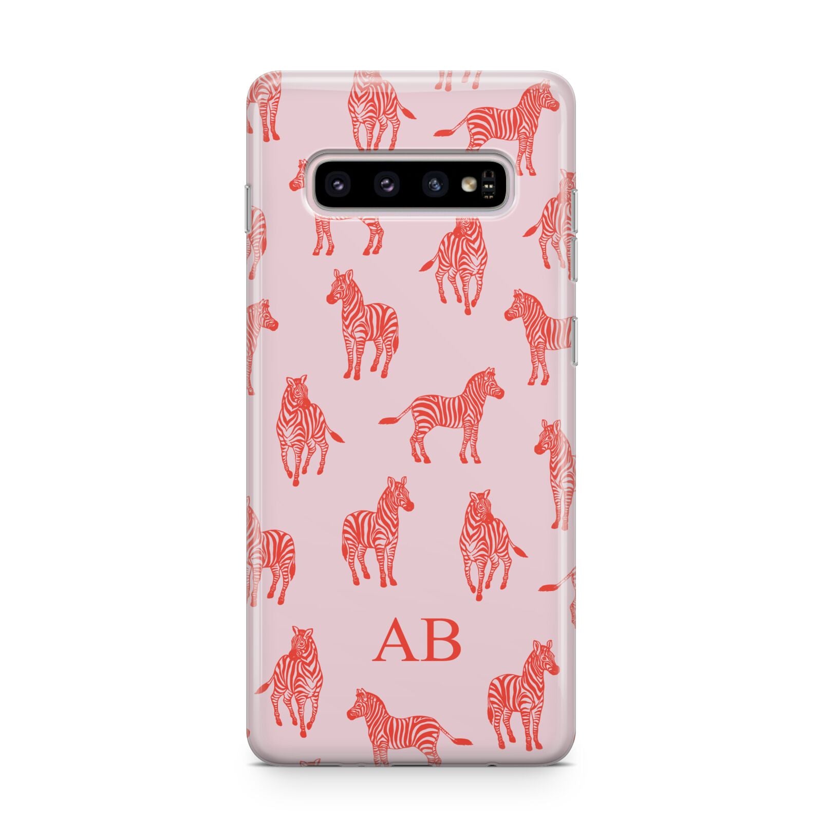 Customised Zebra Samsung Galaxy S10 Plus Case