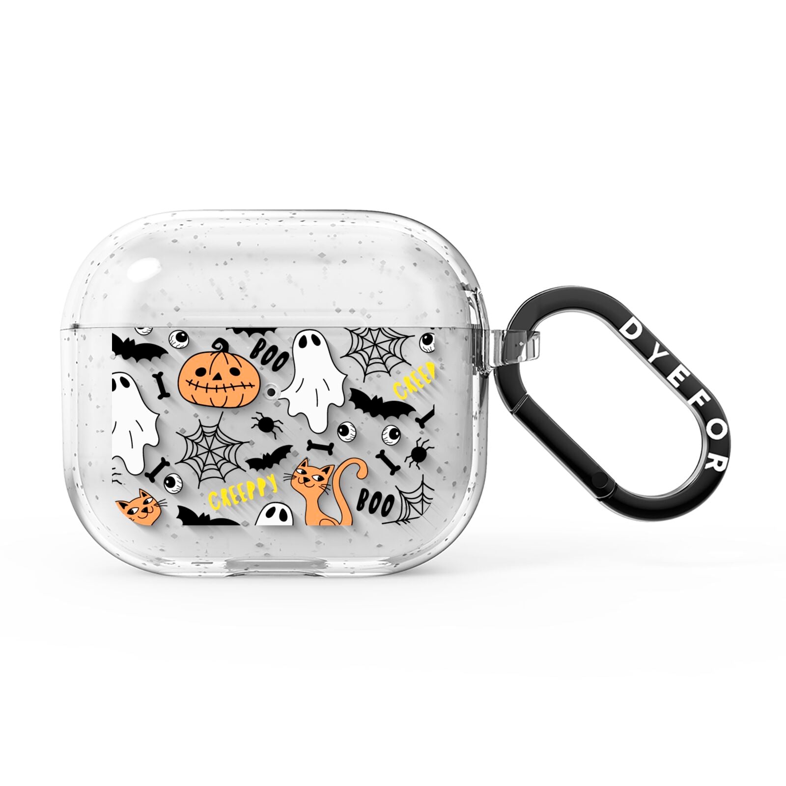 Cute Colourful Halloween AirPods Glitter Case 3rd Gen