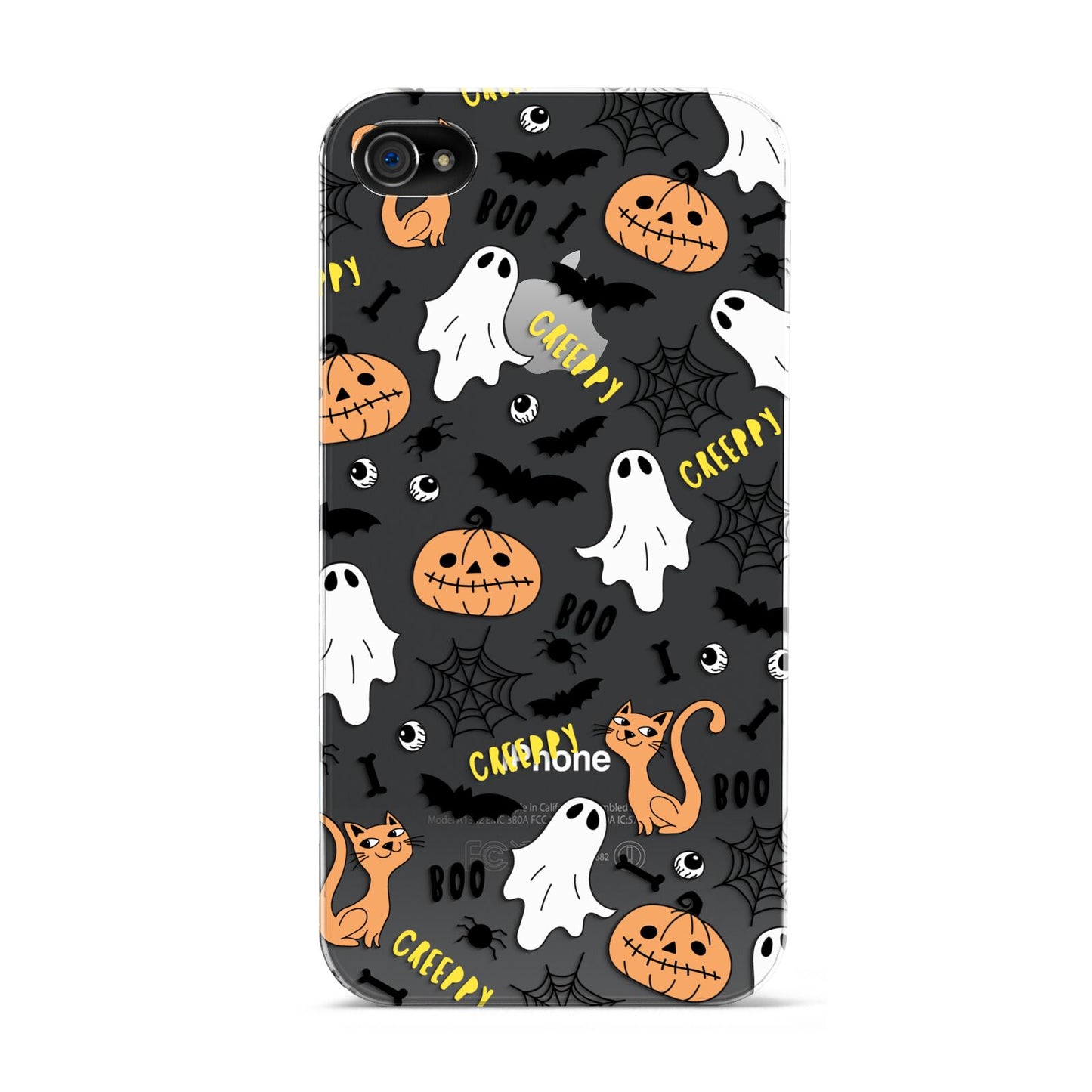 Cute Colourful Halloween Apple iPhone 4s Case