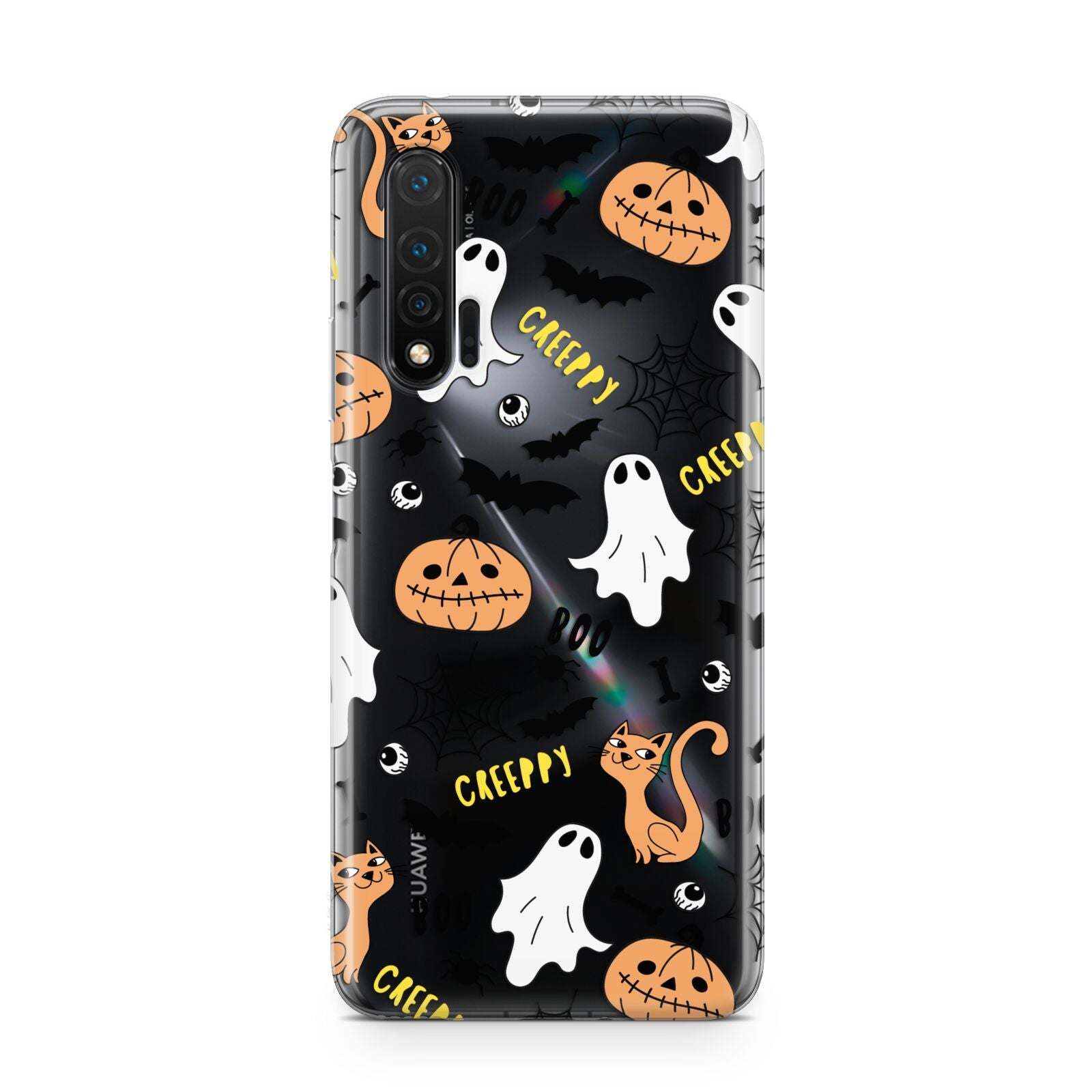 Cute Colourful Halloween Huawei Nova 6 Phone Case