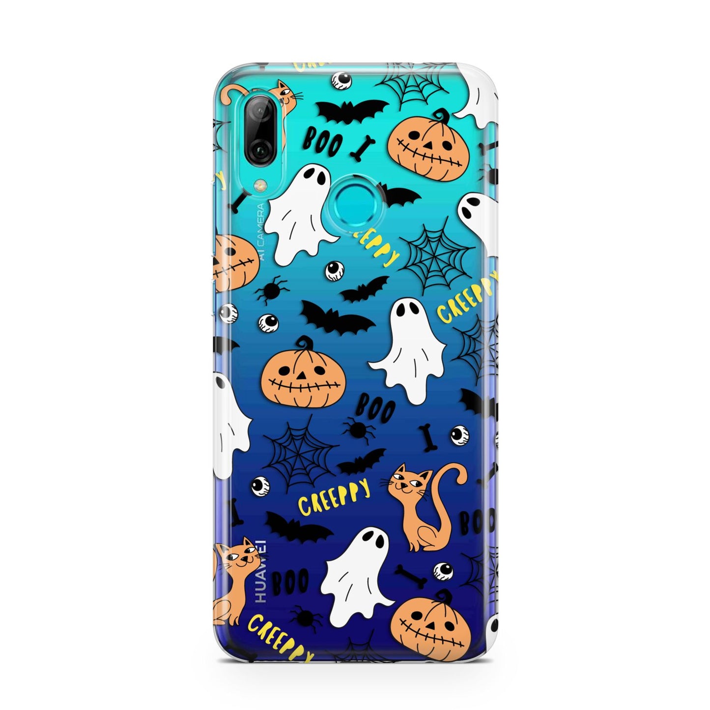 Cute Colourful Halloween Huawei P Smart 2019 Case