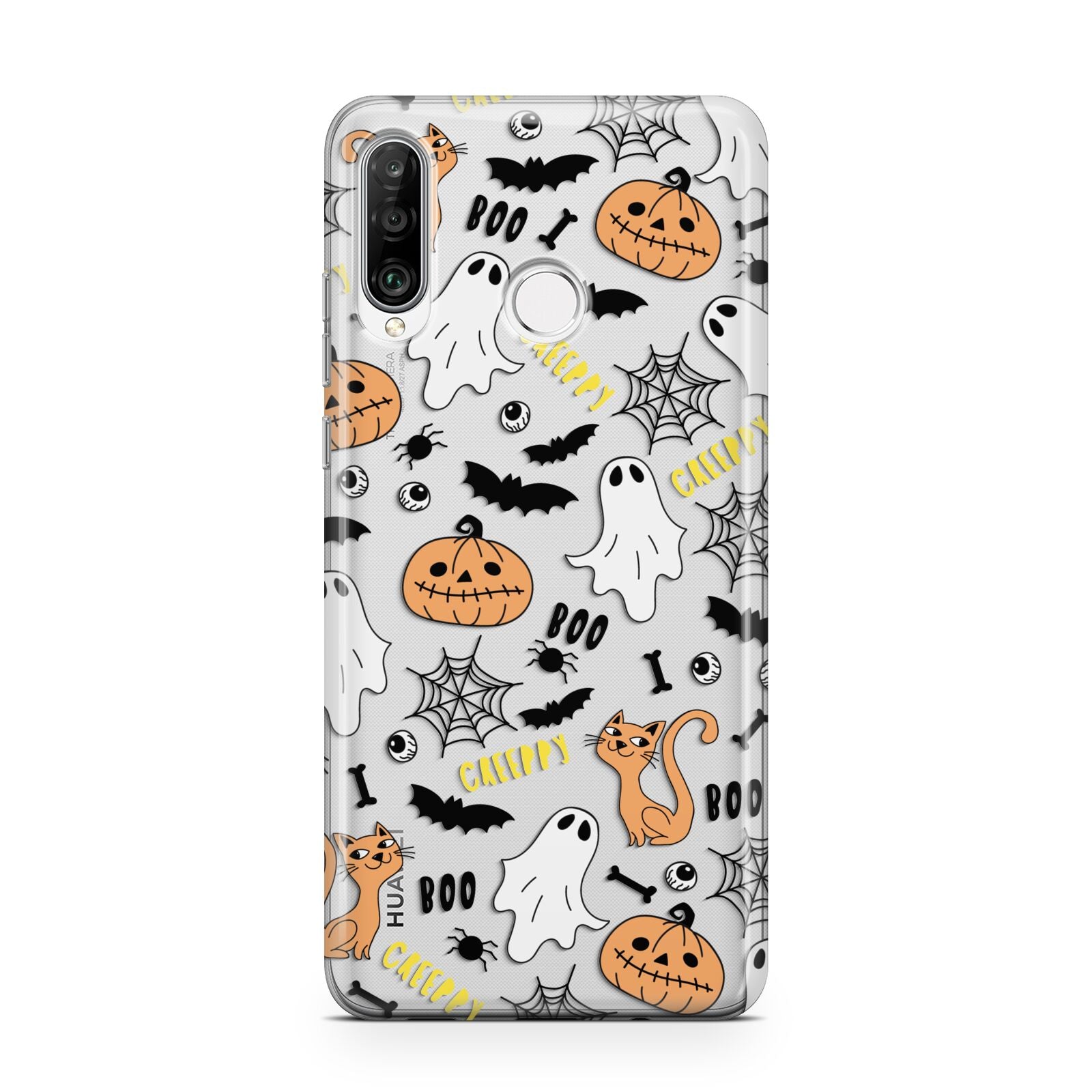 Cute Colourful Halloween Huawei P30 Lite Phone Case