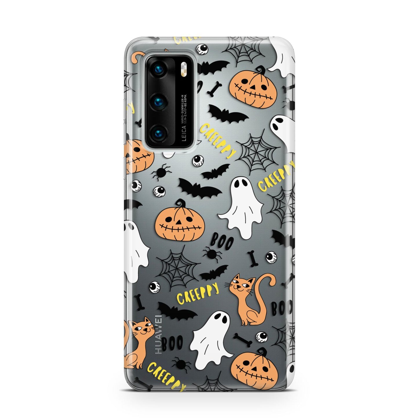 Cute Colourful Halloween Huawei P40 Phone Case