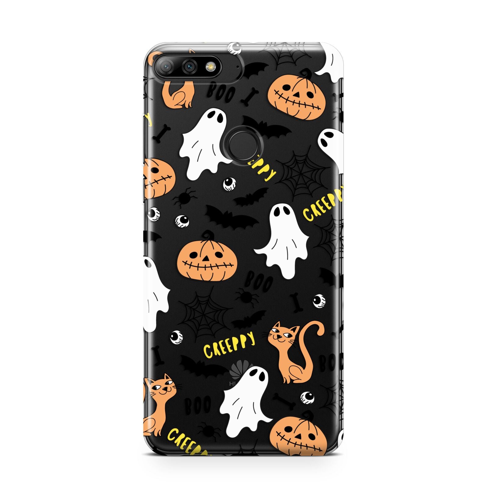 Cute Colourful Halloween Huawei Y7 2018