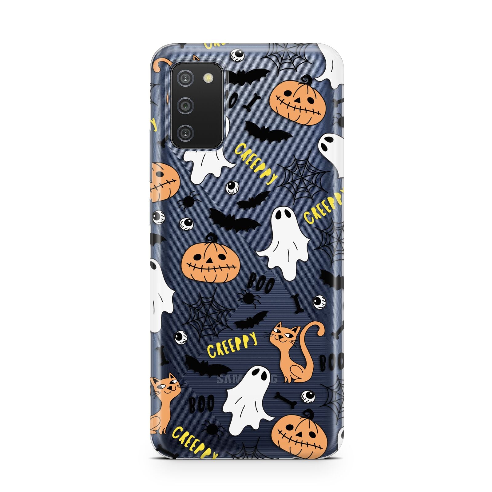 Cute Colourful Halloween Samsung A02s Case