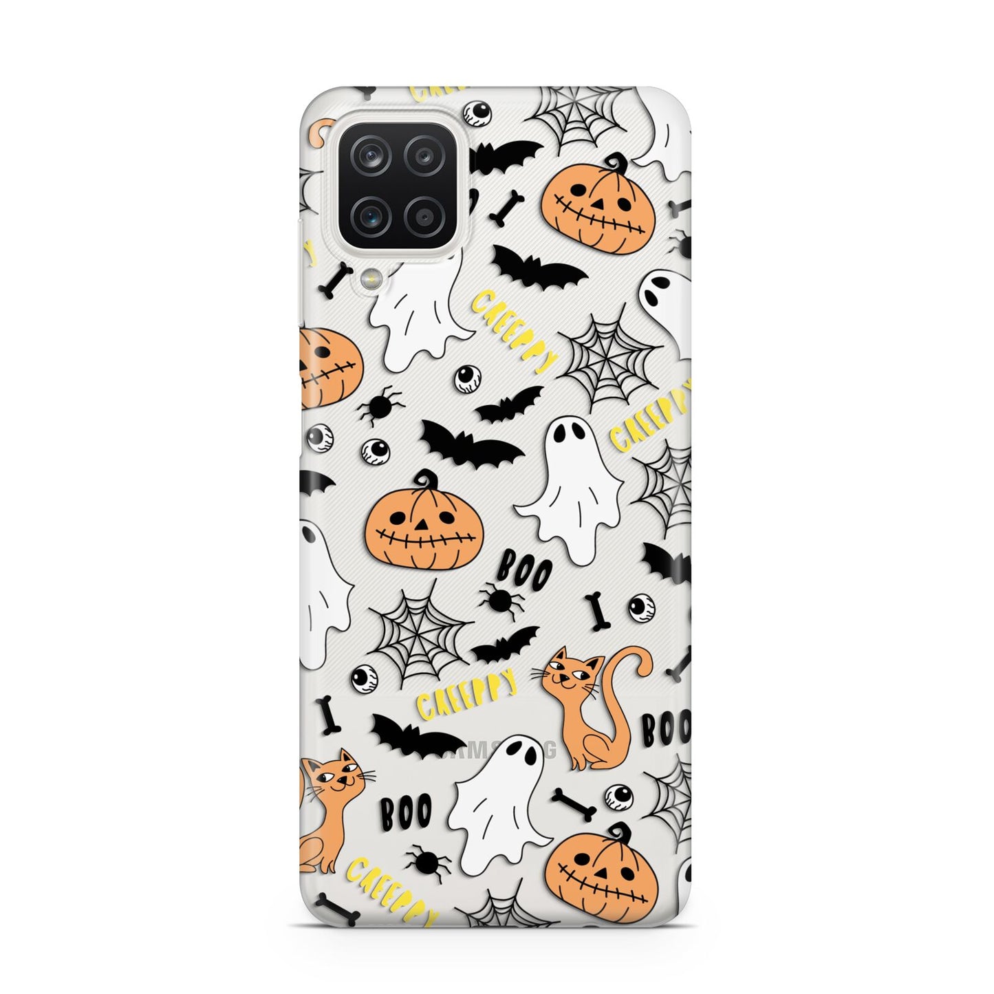 Cute Colourful Halloween Samsung A12 Case