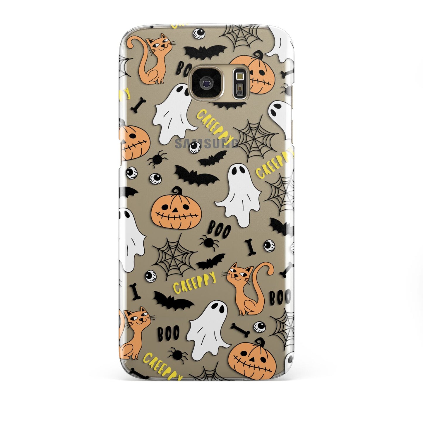 Cute Colourful Halloween Samsung Galaxy S7 Edge Case