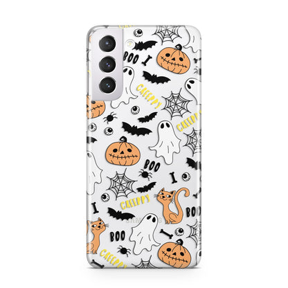 Cute Colourful Halloween Samsung S21 Case