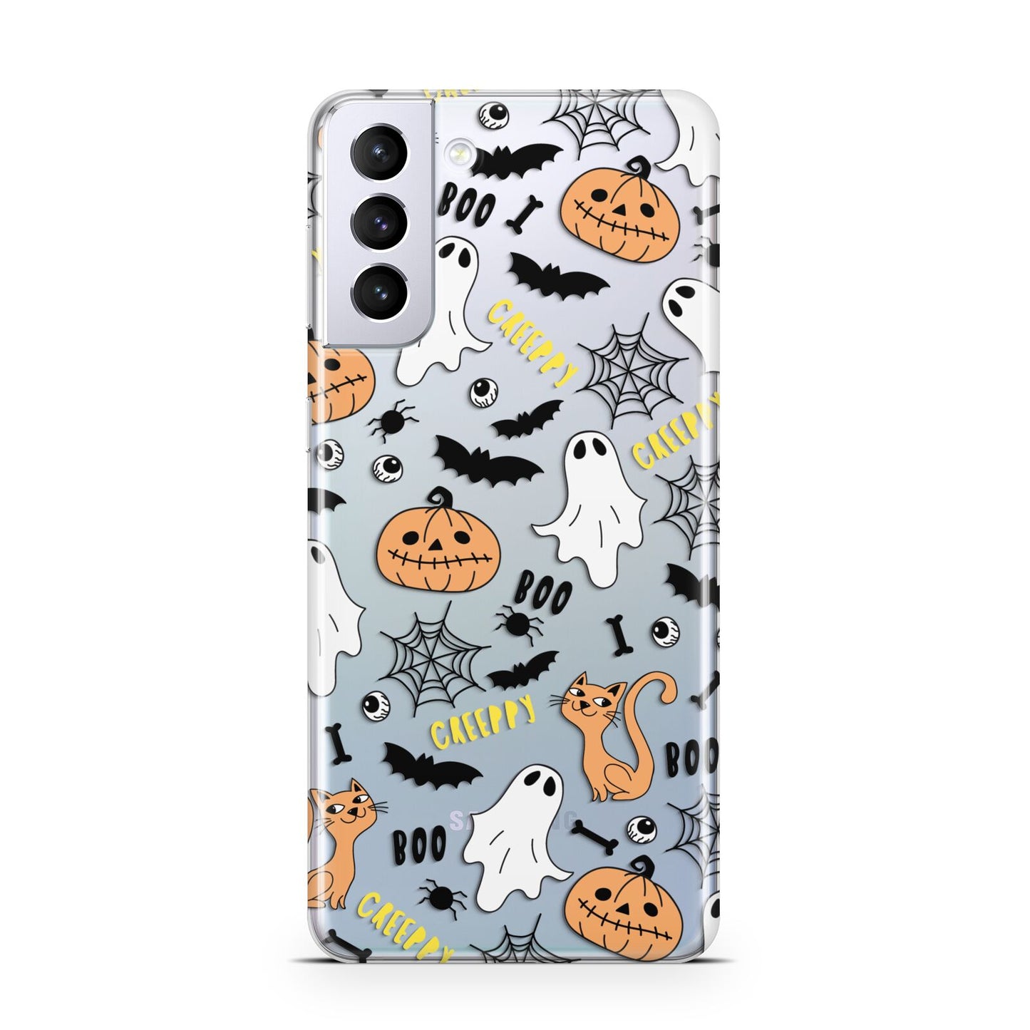 Cute Colourful Halloween Samsung S21 Plus Case