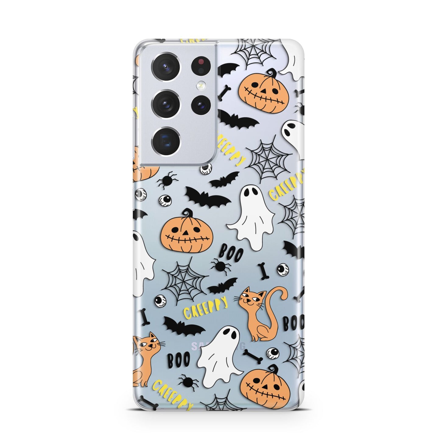 Cute Colourful Halloween Samsung S21 Ultra Case