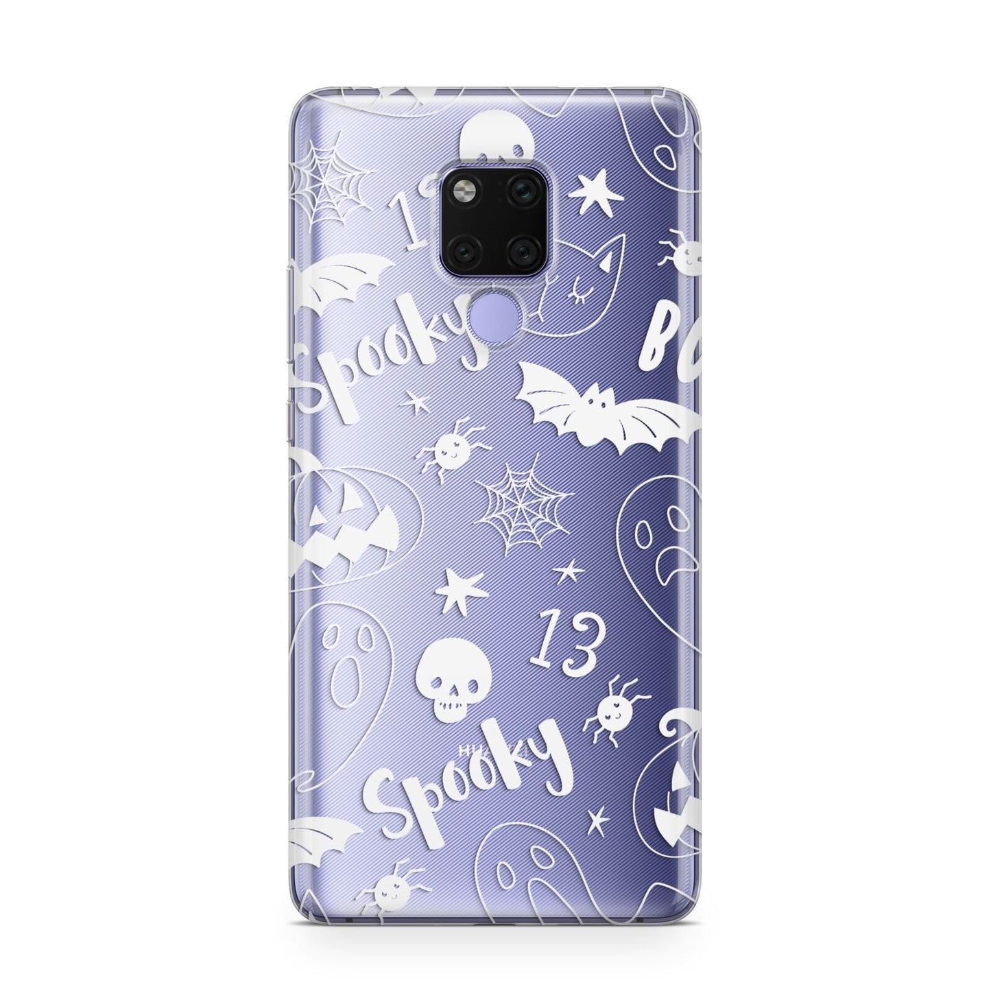 Cute Grey Halloween Huawei Mate 20X Phone Case